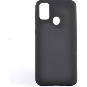 Tekno Grup Samsung Galaxy M31 Mat Premium Cam Ekran Koruyucu Siyah Silikon Cep Telefonu Kılıf