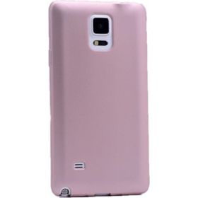 Tekno Grup Samsung Galaxy Note 4 Mat Premium Rose Silikon Kılıf