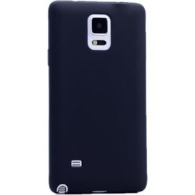 Tekno Grup Samsung Galaxy Note 4 Mat Premium Siyah Silikon Kılıf