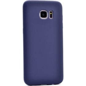 Tekno Grup Samsung Galaxy Note 5 Mat Premium Lacivert Silikon Kılıf