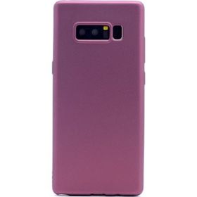 Tekno Grup Samsung Galaxy Note 8 Mat Premium Bordo Silikon Kılıf