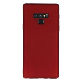 Tekno Grup Samsung Galaxy Note 9 Mat Premium Kırmızı Silikon Kılıf
