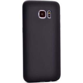 Tekno Grup Samsung Galaxy S7 Mat Premium Siyah Silikon Kılıf