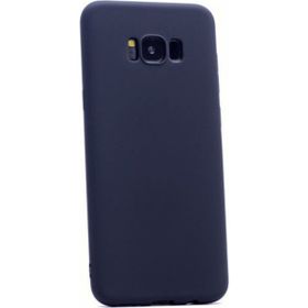 Tekno Grup Samsung Galaxy S8 Plus Mat Premium Siyah Silikon Kılıf