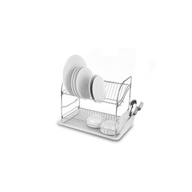 Tekno-Tel 44x27x34.5 cm Dikdörtgen 2 Katlı Metal Tabaklık