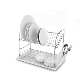 Tekno-Tel 44x27x34.5 cm Dikdörtgen 2 Katlı Metal Tabaklık