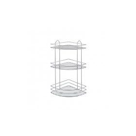 Tekno-Tel BK003 Üç Katlı Köşe Rafı