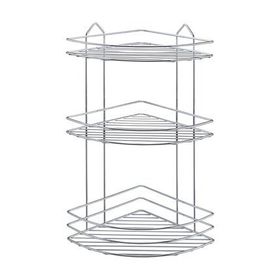Tekno-Tel BK003 Üç Katlı Köşe Rafı
