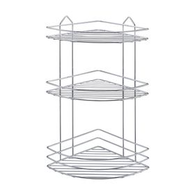 Tekno-Tel BK003 Üç Katlı Köşe Rafı