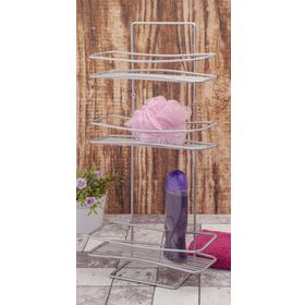 Tekno-Tel BK006 Üç Katlı Köşe Rafı