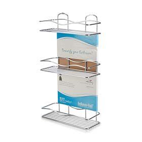 Tekno-Tel BK013 Üç Katlı Banyo Rafı