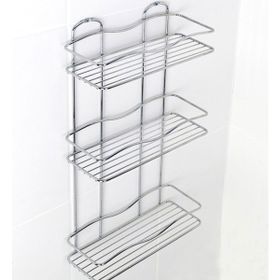 Tekno-Tel BK013 Üç Katlı Banyo Rafı
