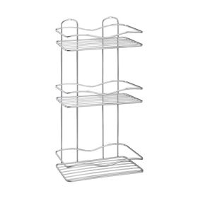 Tekno-Tel BK013 Üç Katlı Banyo Rafı