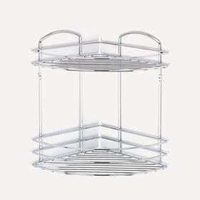 Tekno-Tel BK032 İki Katlı Köşe Rafı