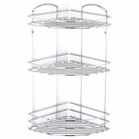 Tekno-Tel BK033 Üç Katlı Köşe Rafı