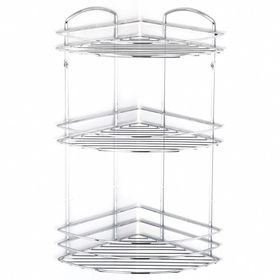 Tekno-Tel BK033 Üç Katlı Köşe Rafı