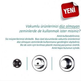 Tekno-Tel DM-235 Vakumlu Yuvarlak Havluluk