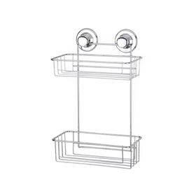 Tekno-Tel DM256 Vakumlu İki Katlı Banyo Rafı