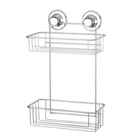 Tekno-Tel DM256 Vakumlu İki Katlı Banyo Rafı