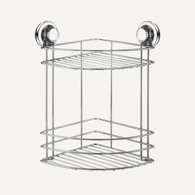 Tekno-Tel DM257 Vakumlu İki Katlı Köşe Rafı