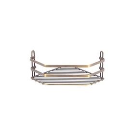 Tekno-Tel ES077 Tek Katlı Banyo Köşe Rafı