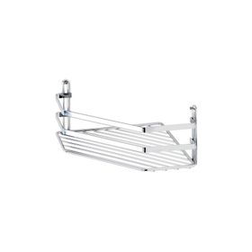 Tekno-Tel ES077 Tek Katlı Banyo Köşe Rafı
