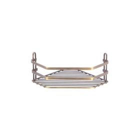 Tekno-Tel ES077 Tek Katlı Banyo Köşe Rafı
