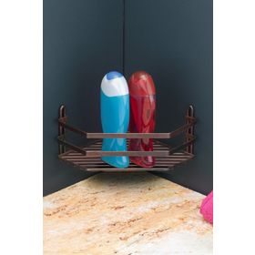 Tekno-Tel ES077 Tek Katlı Banyo Köşe Rafı