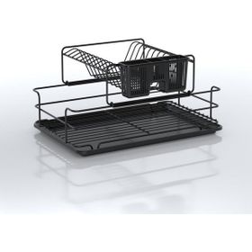 Tekno-Tel İki Katlı Siyah Bulaşıklık