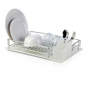 Tekno-Tel KB006 Krom Tek Katlı Bulaşık Sepeti