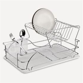 Tekno-Tel KB009 İki Katlı Krom Bulaşıklık