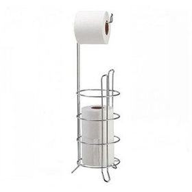 Tekno-Tel MG093 Beyaz Yedekli Ayaklı Wc Kağıtlık