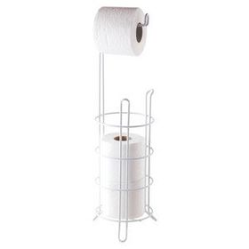 Tekno-Tel MG093 Beyaz Yedekli Ayaklı Wc Kağıtlık