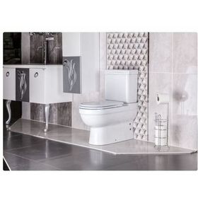 Tekno-Tel MG093 Krom Yedekli Ayaklı Wc Kağıtlık