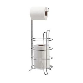 Tekno-Tel MG093 Krom Yedekli Ayaklı Wc Kağıtlık