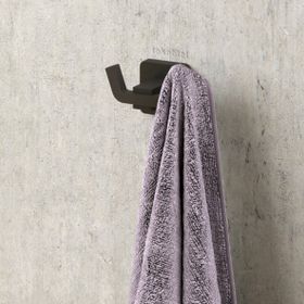 Tekno-Tel MG336 Siyah Banyo Havlu Askısı