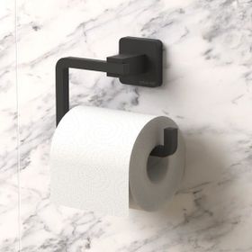 Tekno-Tel MG394 Mat Siyah Tuvalet Kağıtlığı