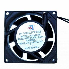 Teknogreen 80x80x38 mm AC 220-240 V Metal Kasa Fanı
