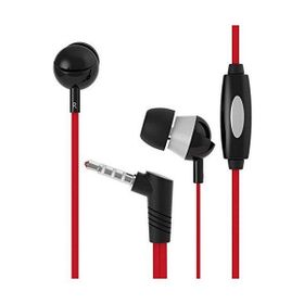 Teknogreen Langston Q3 Mikrofonlu Kulakiçi 3.5 mm Stereo Kırmızı Telefon Kulaklığı