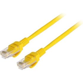 Teknogreen TKC-001S 1 mt Sarı Cat6 Kablo