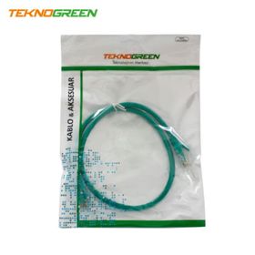 Teknogreen TKC-006Y 0.6 m Yeşil Cat6 Kablo