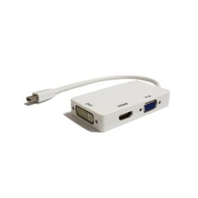 Teknogreen TKD-301M Mini Displayport to HDMI VGA Dvi Dönüştürücü