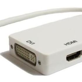 Teknogreen TKD-301M Mini Displayport to HDMI VGA Dvi Dönüştürücü