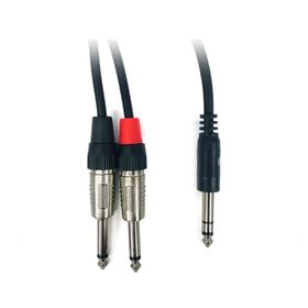 Teknogreen TKS-701 2x6.3 mm Mono Erkek 1 m Kablo