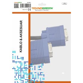 Teknogreen TKV-001 1.5m Vga Kablo