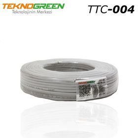 Teknogreen TTC-04 4 Uçlu Köken Kablo