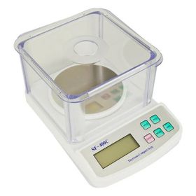 Teknoline SF-400C LCD 500 gr 0.01 gr Beyaz Dijital Hassas Terazi