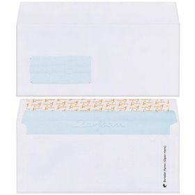 Teknomeda Pencereli 110 gr 10.5x24 cm 50'li Paket Diplomat Zarf