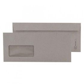 Teknomeda Pencereli Kraft 90 gr 10.5x24 cm 50'li Diplomat Zarf