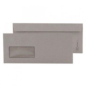 Teknomeda Pencereli Kraft 90 gr 10.5x24 cm 50'li Diplomat Zarf